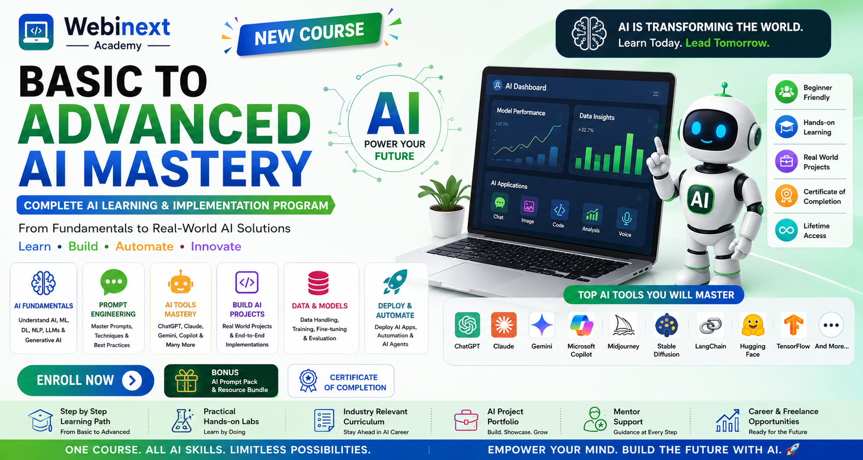 Basic to Advanced AI – Complete AI Mastery Program